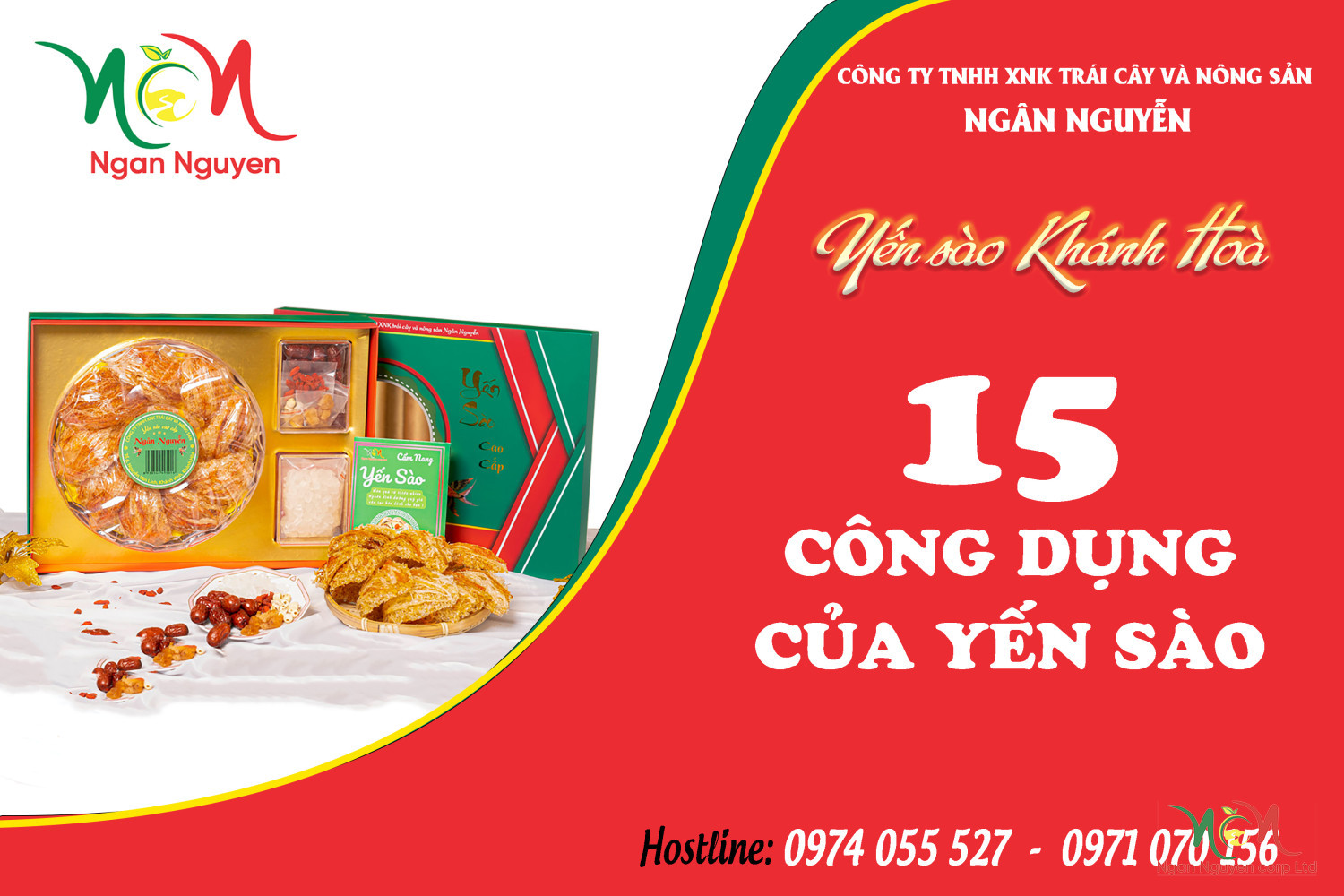 15 CÔNG DỤNG CỦA YẾN SÀO KHÁNH HOÀ ĐỐI VỚI SỨC KHOẺ